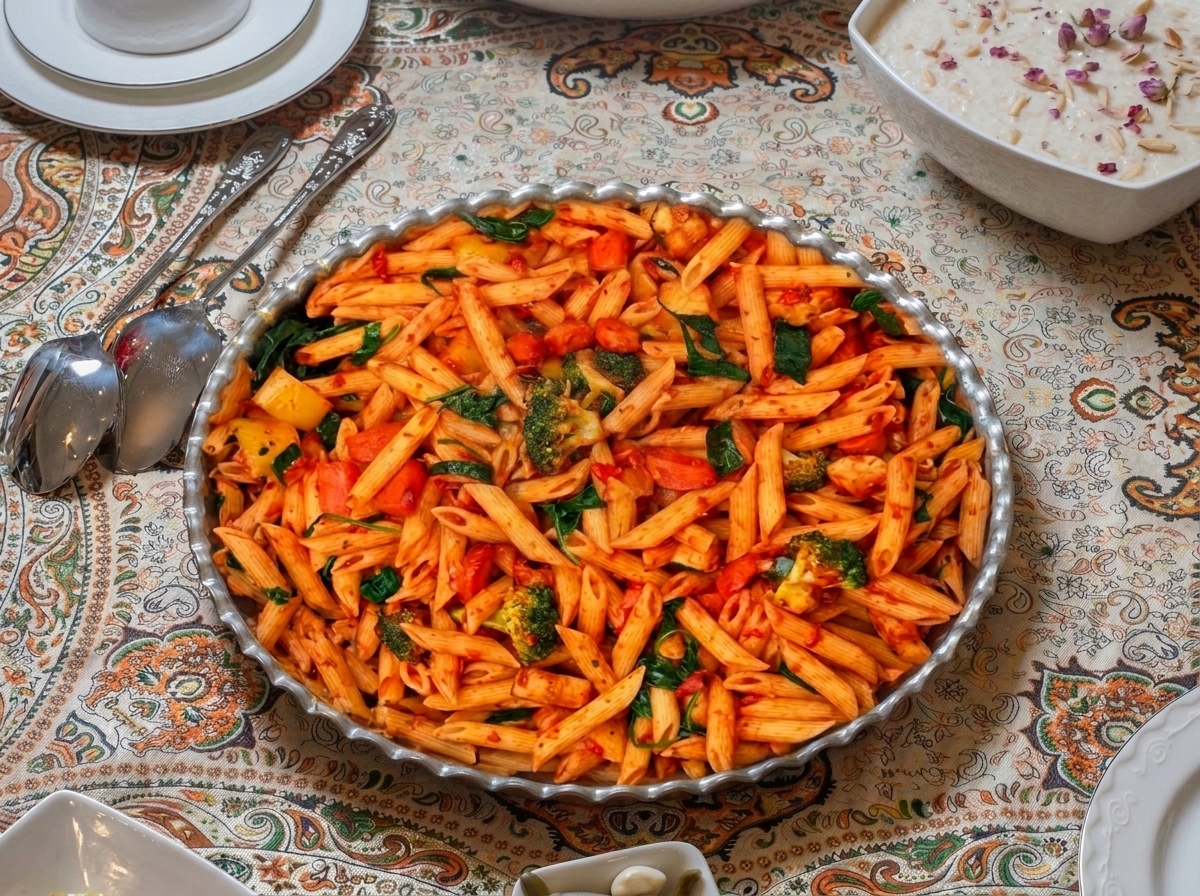 Red Pasta (with chicken)