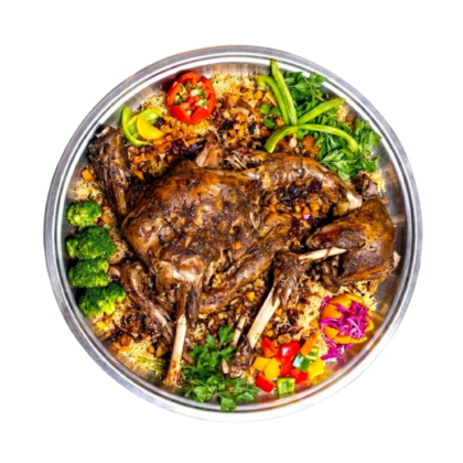 SMALL STUFFED LAMB TRAY